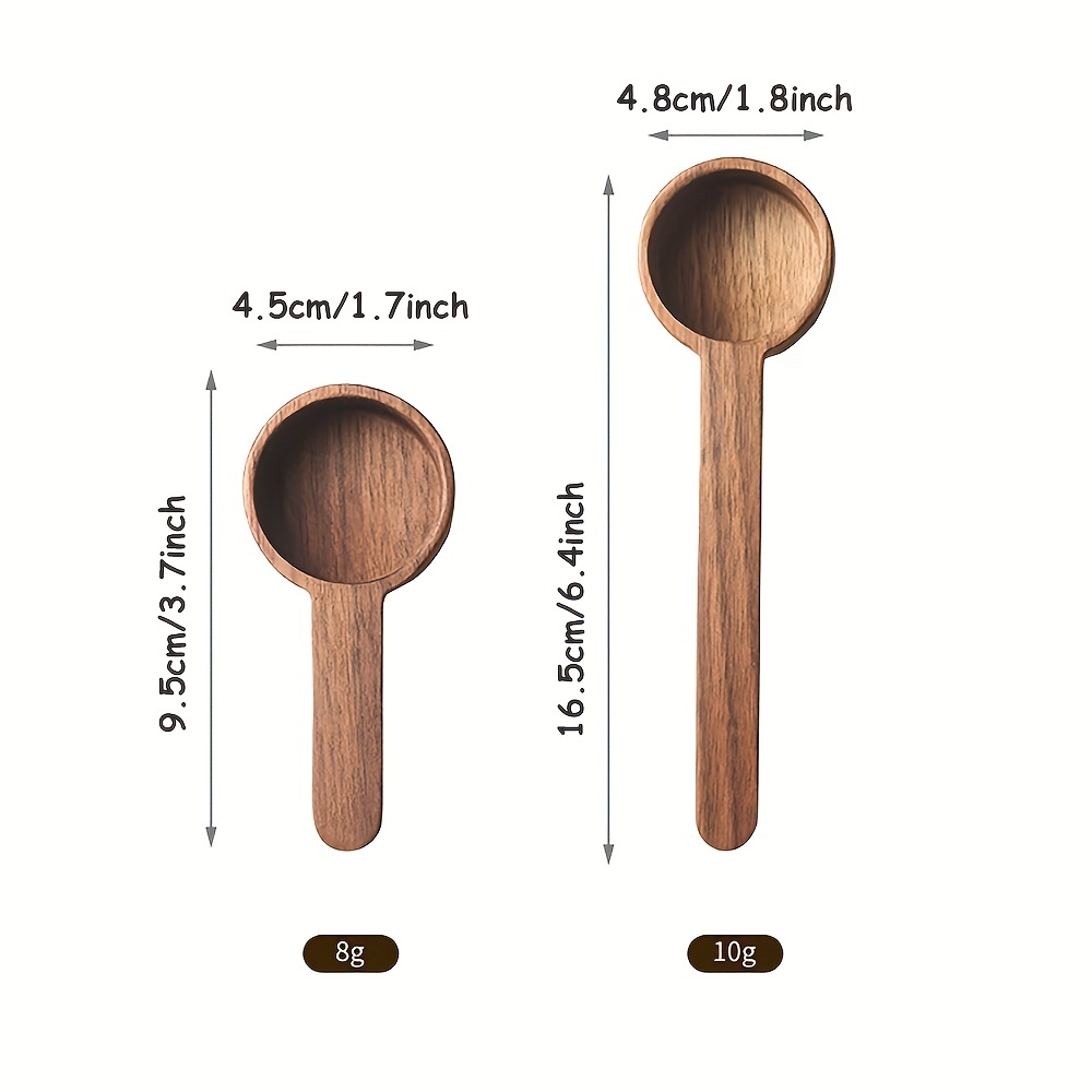 Juego De Cucharas Medidoras De Madera, 1 Unidad, Cucharas Medidoras De  Cocina, Cuchara Para Té Y