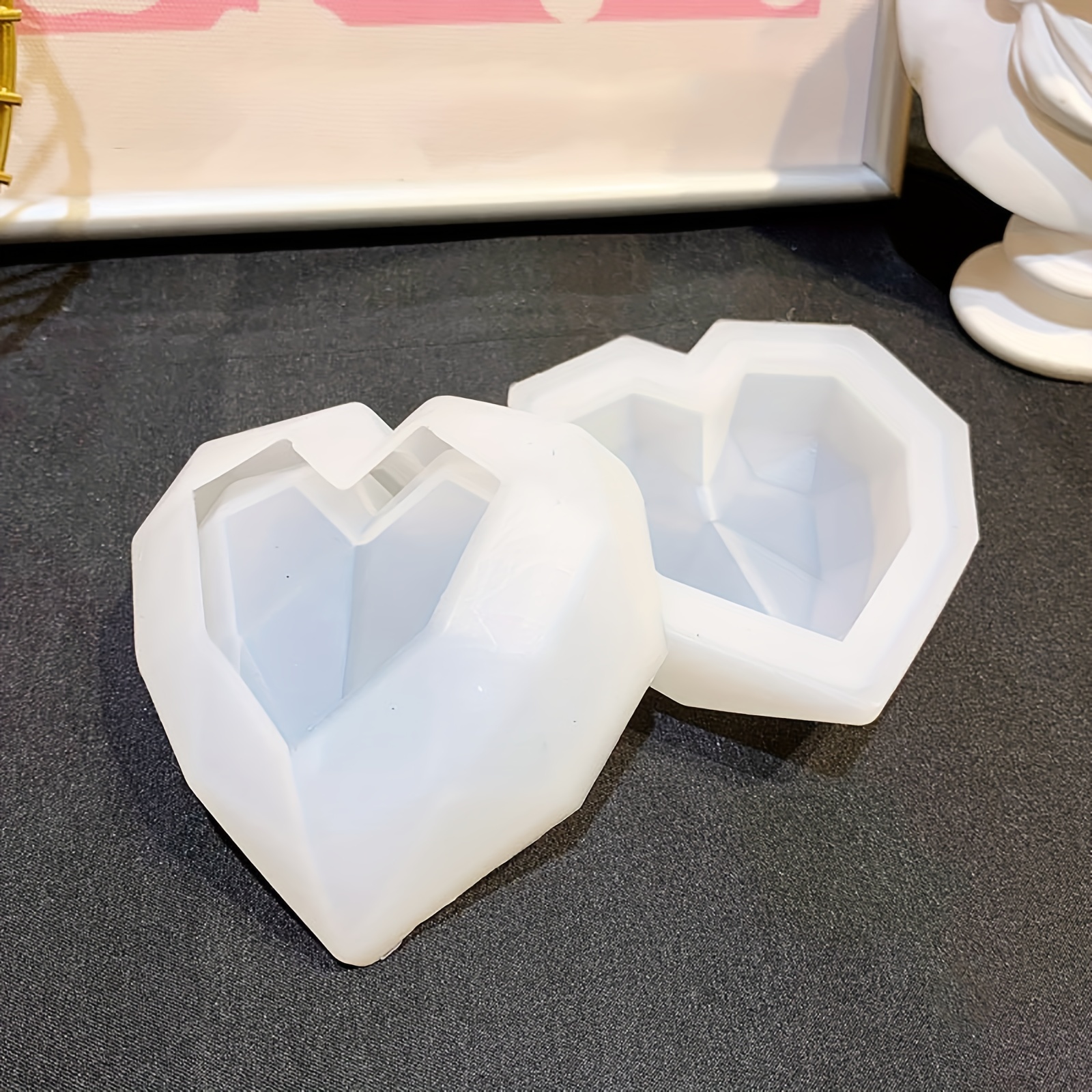 Heart Silicone Mold For Baking - Temu