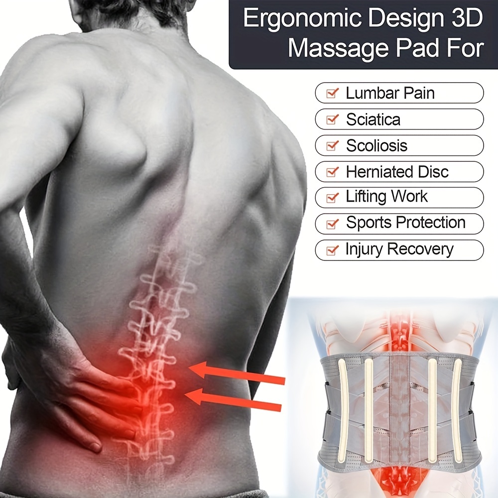 Soporte lumbar, cintura transpirable, cinturón de apoyo lumbar