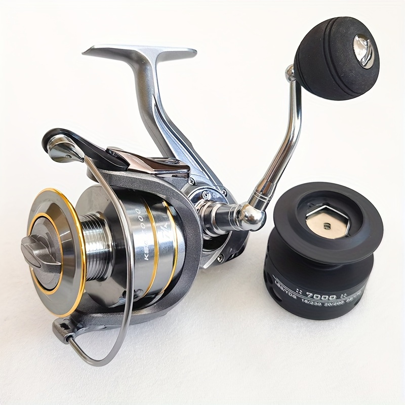 Spinning Fishing Reel 5.5:1 14+1 BB Smooth Double Bearing Powerful