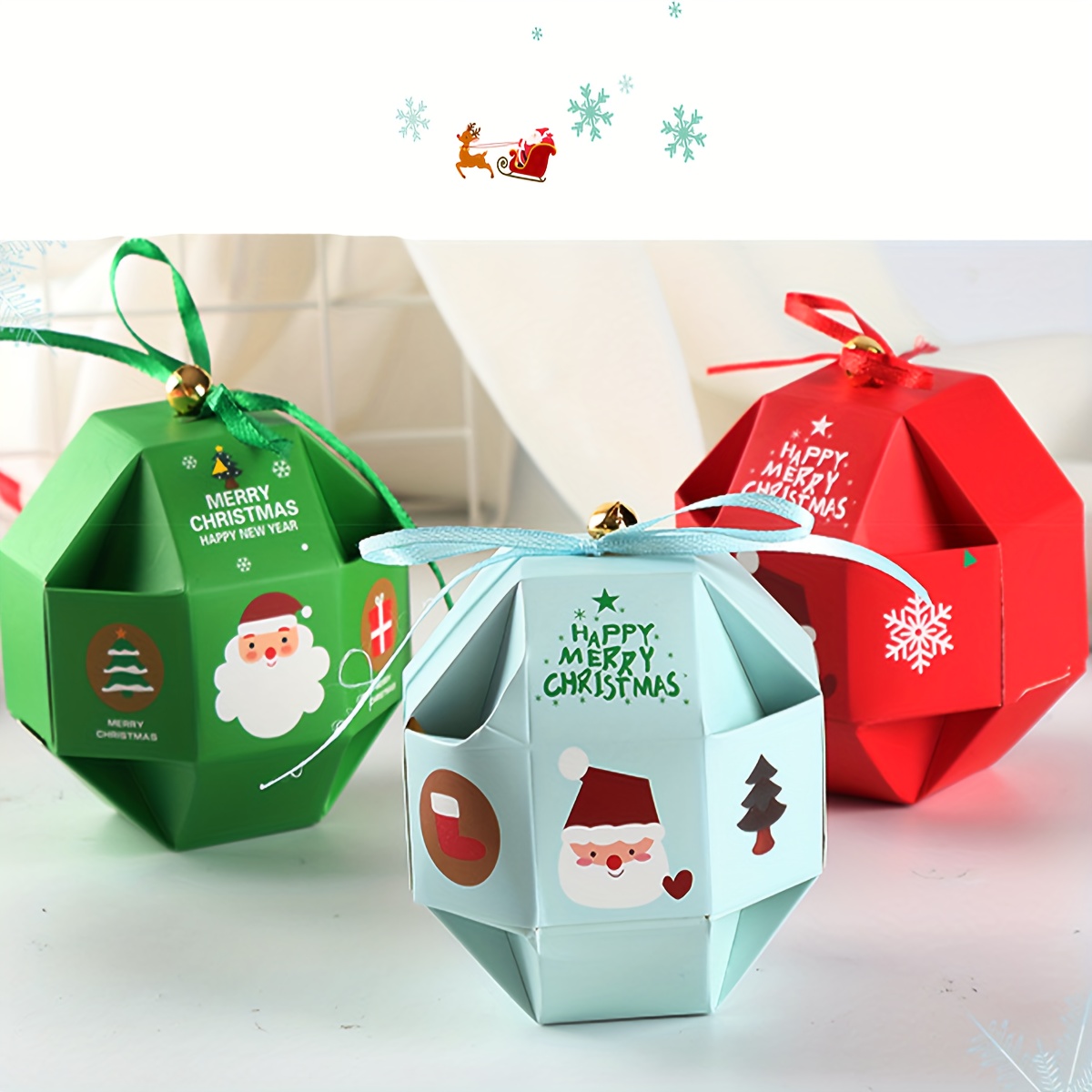 Marry Christmas Candy Gift Packaging Bag Christmas - Temu