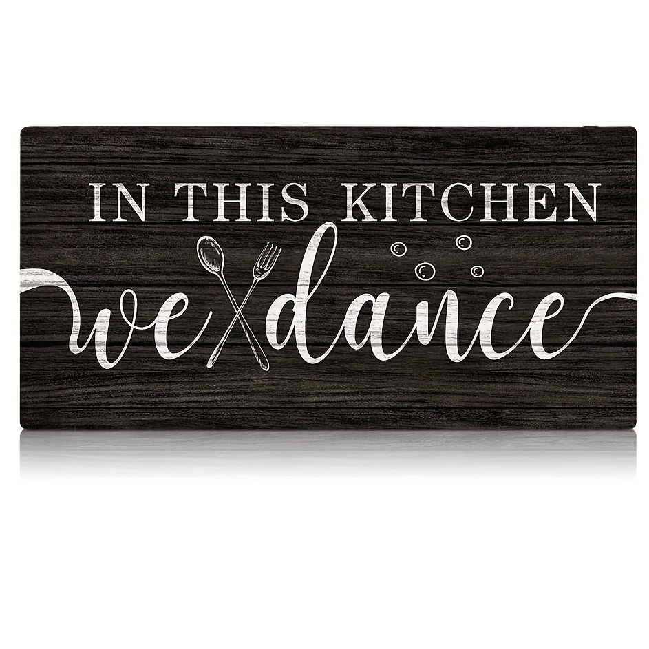 Wood Kitchen Signs, Funny Wood Signs For Kitchen Decor 