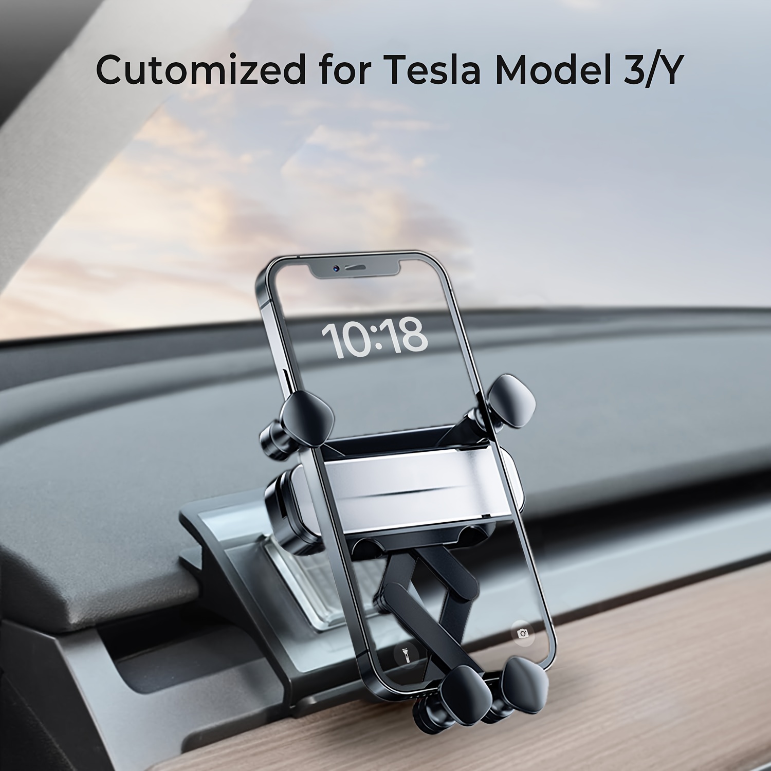 Handyhalterung für Tesla Model 3 Y : : Elektronik & Foto