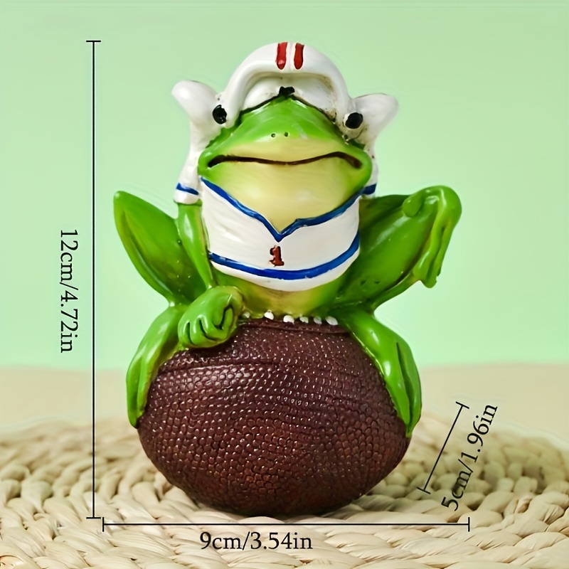 Sports themed Professional Frog Ornament Suitable Placement - Temu