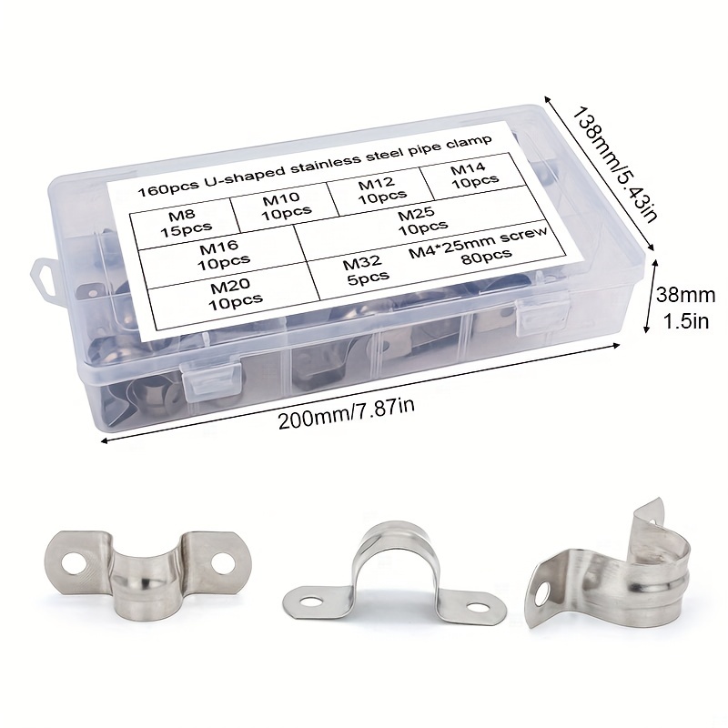 U shaped 2024 pipe bracket