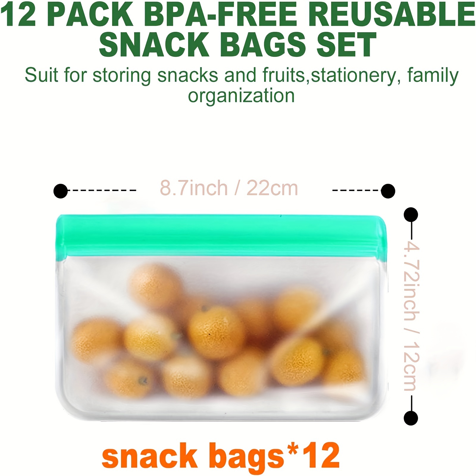 4 Pack Snack Containers Food Storage Containers Set Lunch Meal