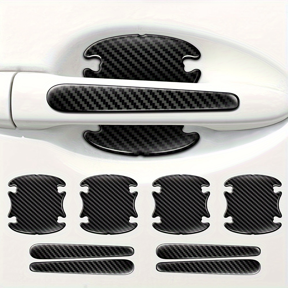 

Automotive General External Door Bowl Sticker Door Handle Sticker Anti Scratch Magnetic Carbon Fiber Door Bowl Magnetic Hand Buckle Protective Film