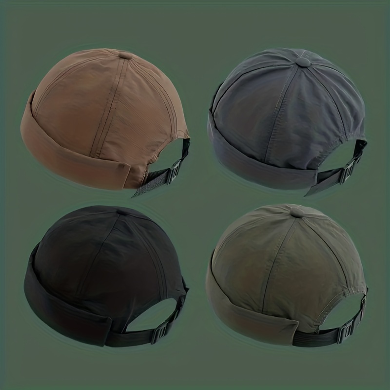 Gorro de trabajo para hombre y mujer, gorro con botón de costura para  colgar máscara, cuerda a prueba de polvo, Anti caída de cabello