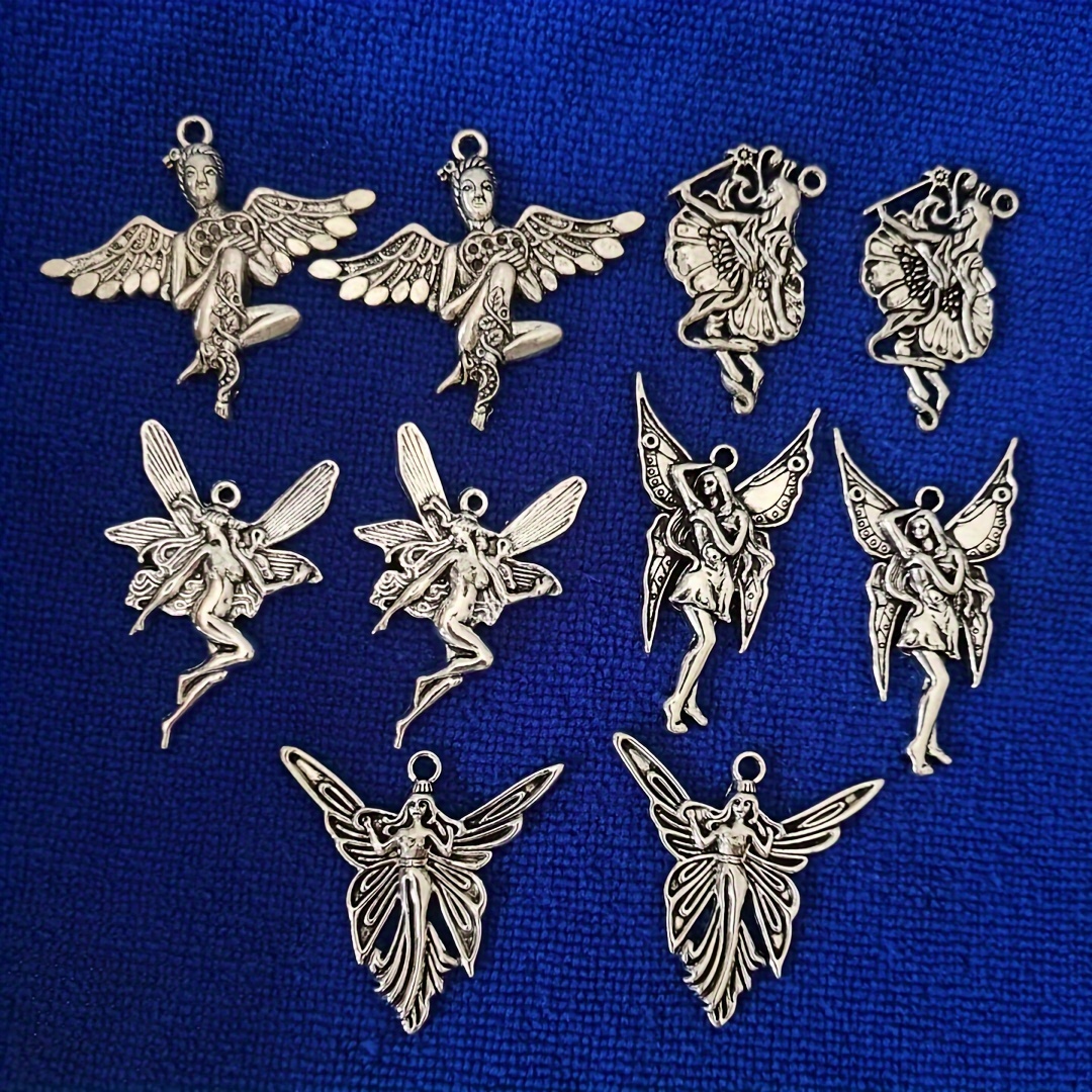 Fairy Pendants Jewelry Making  Fairy Charms Jewelry Making