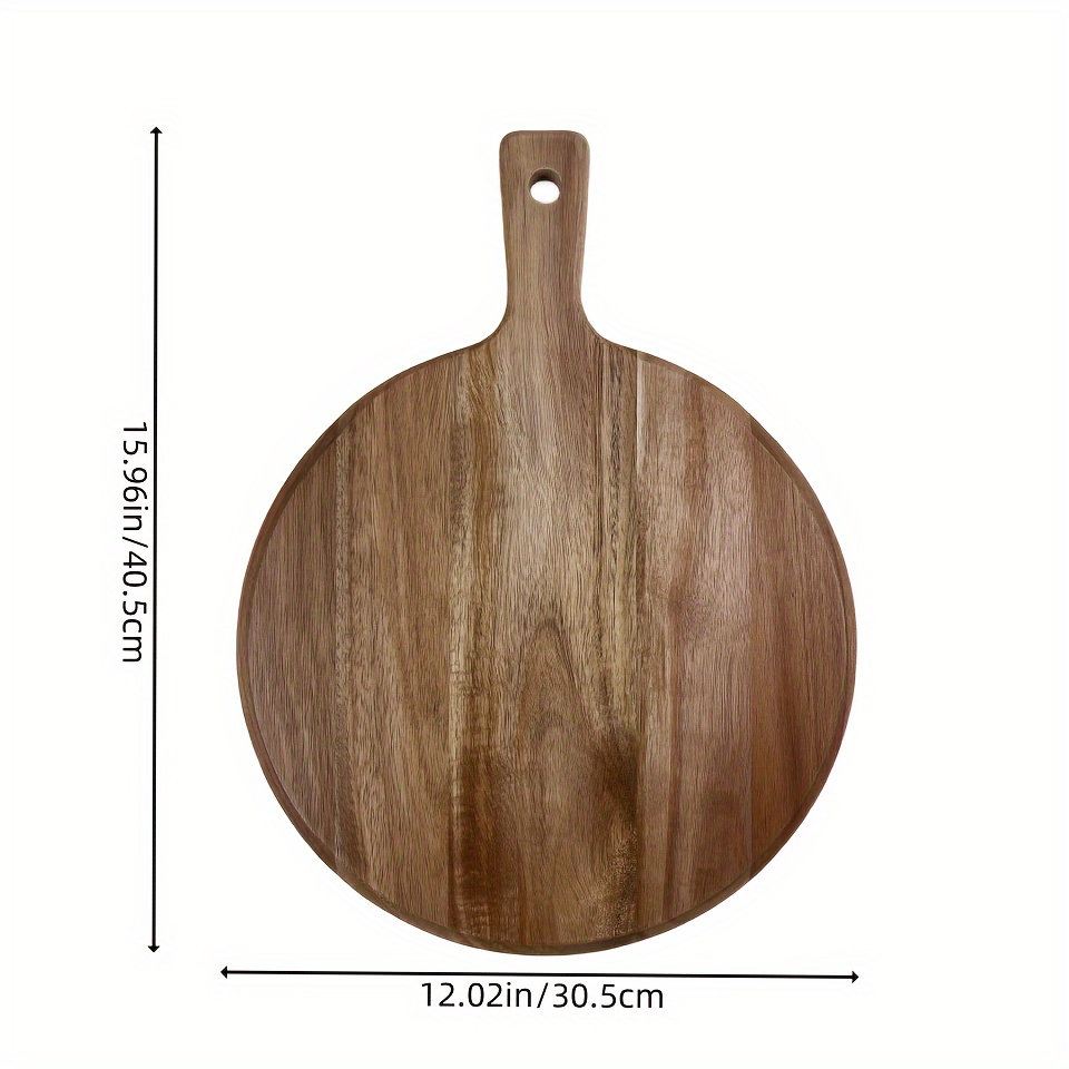 Wooden Cutting Board with Handle Kitchen Household Serving Board