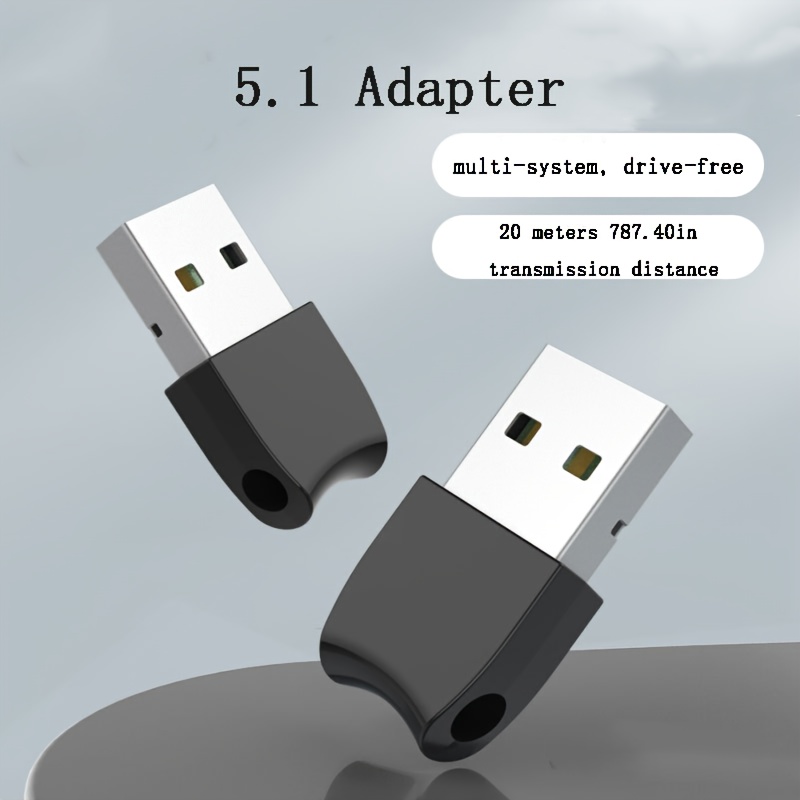 Adaptateur USB Wifi, Adaptateur USB WiFi 6 Cryptage WPA3 2.4 5.8G Double  Bande 1800Mbps Avec 2 Antennes 2dBi Pour Ordinateur 