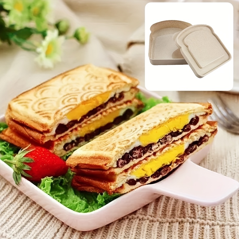 wileqep Folding Silicone Lunch Box Microwave Baking And Heating Tool Square  Fresh Keeping Bowl Office Worker Portable Student Lunchbox 