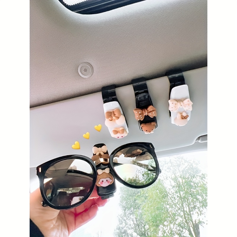 Auto-Innenraum-Zubehör Sonnenbrille halter Sonnenbrille Sonnenbrille Auto