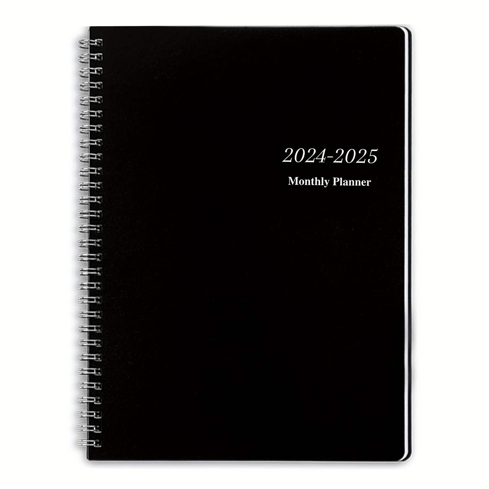 Agenda Mensuel 2024 2025: Organisateur de 2 Ans, 1 Mois sur 2 Pages, de  Janvier 2024 à Décembre 2025, Calendrier Mensuel, Idée Cadeau Homme Femme