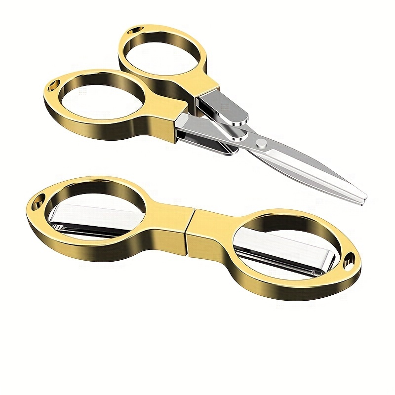 Folding Small Scissors Subline Main Line Cutter Stainless - Temu Australia