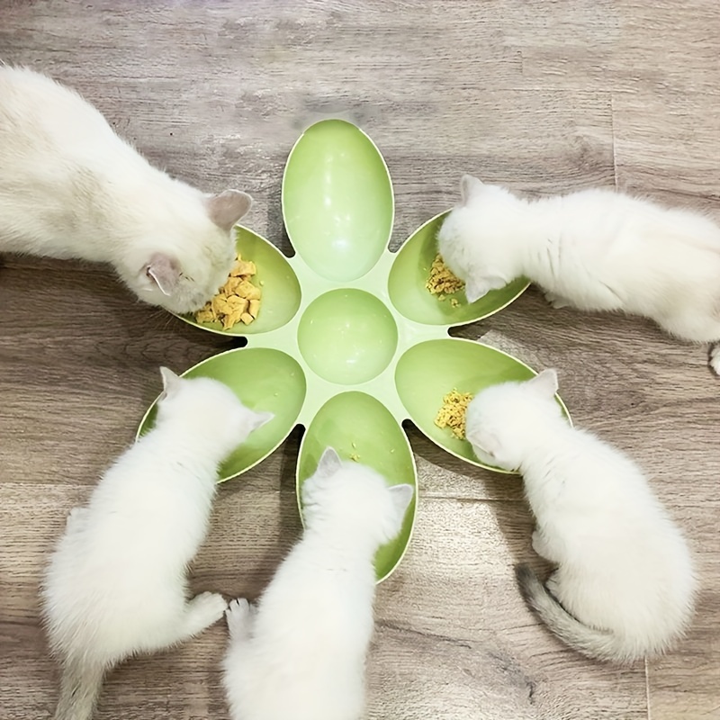 Safety Cute Multi-Purpose Candy Color Plastic Dog Bowls Feeding Water Food  Puppy Feeder Cat Dog Bowls Pet Feeding Supplies