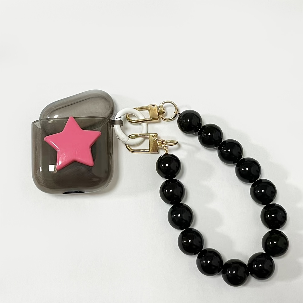 A Set Of Transparent Black Stereo Stars For Wireless Headset Pro 1