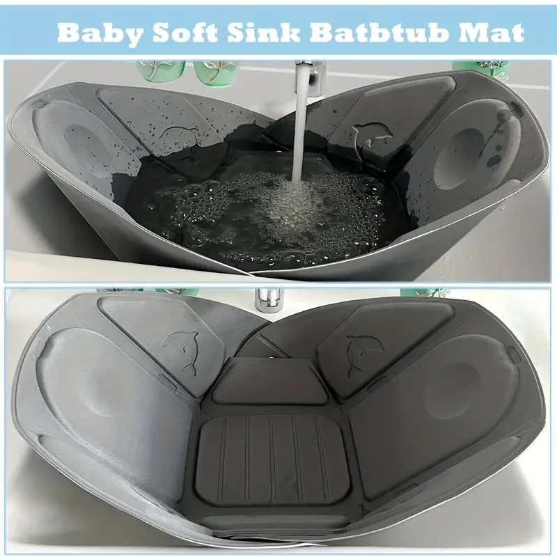 Baby Soft Sink Bathtub Mat baby Sink Bath Cushion Non slip - Temu