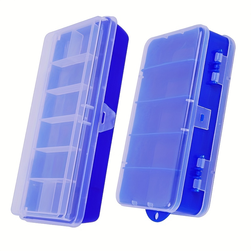 Plastic Large Capacity Lure Storage Box Double layer - Temu