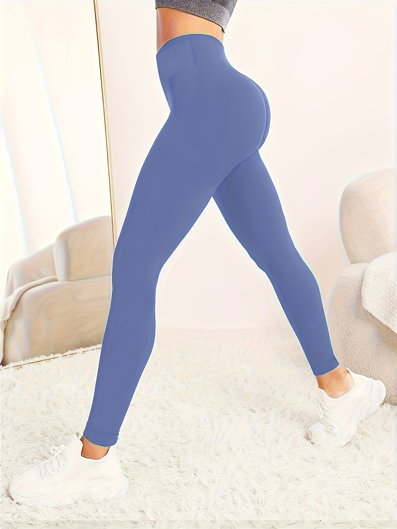 Power Workout Colour Curve Leggings - LightningBlue NavyBlue, Women's  Leggings