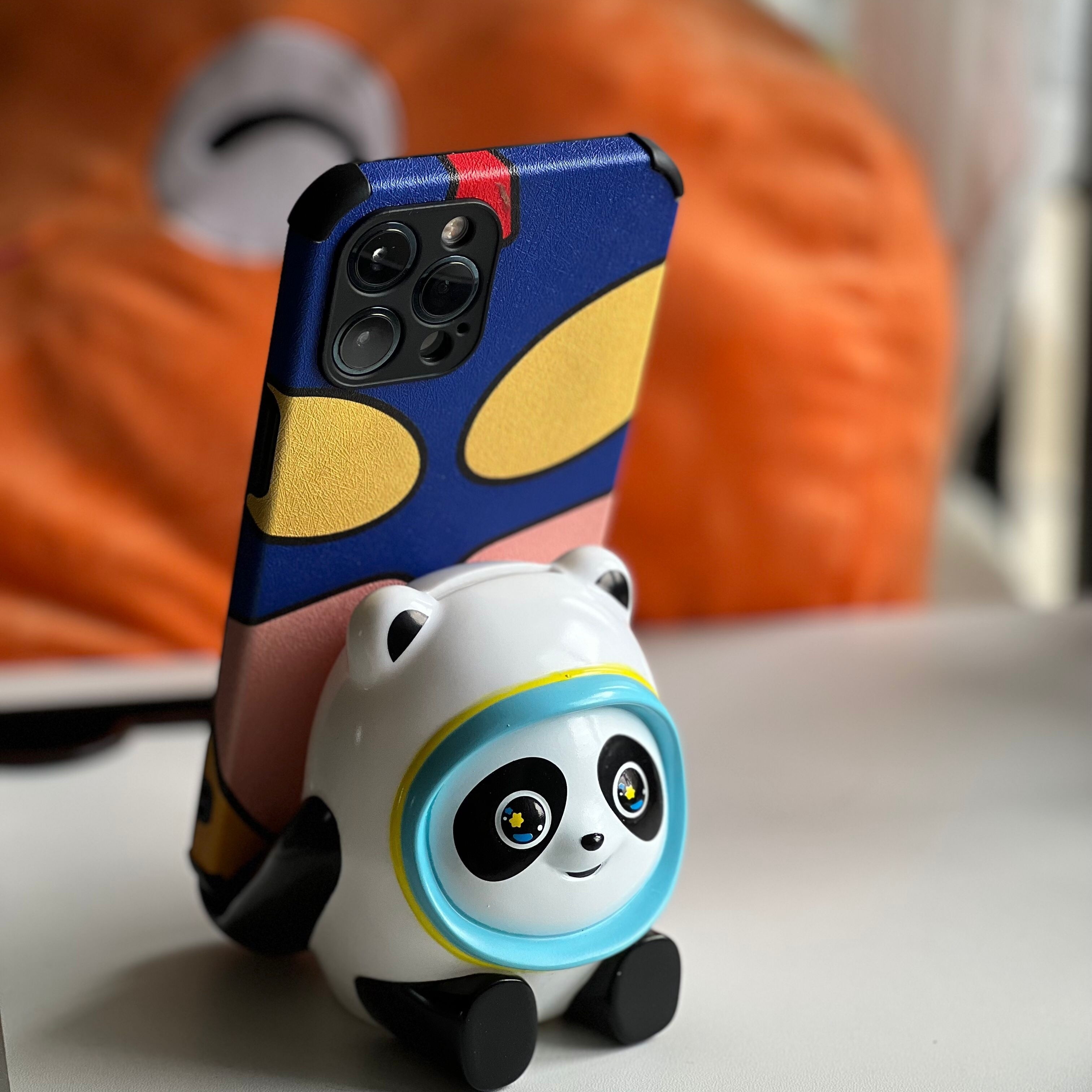 Cute Panda Desktop Bracket: Creative Decoration Mobile Phone - Temu