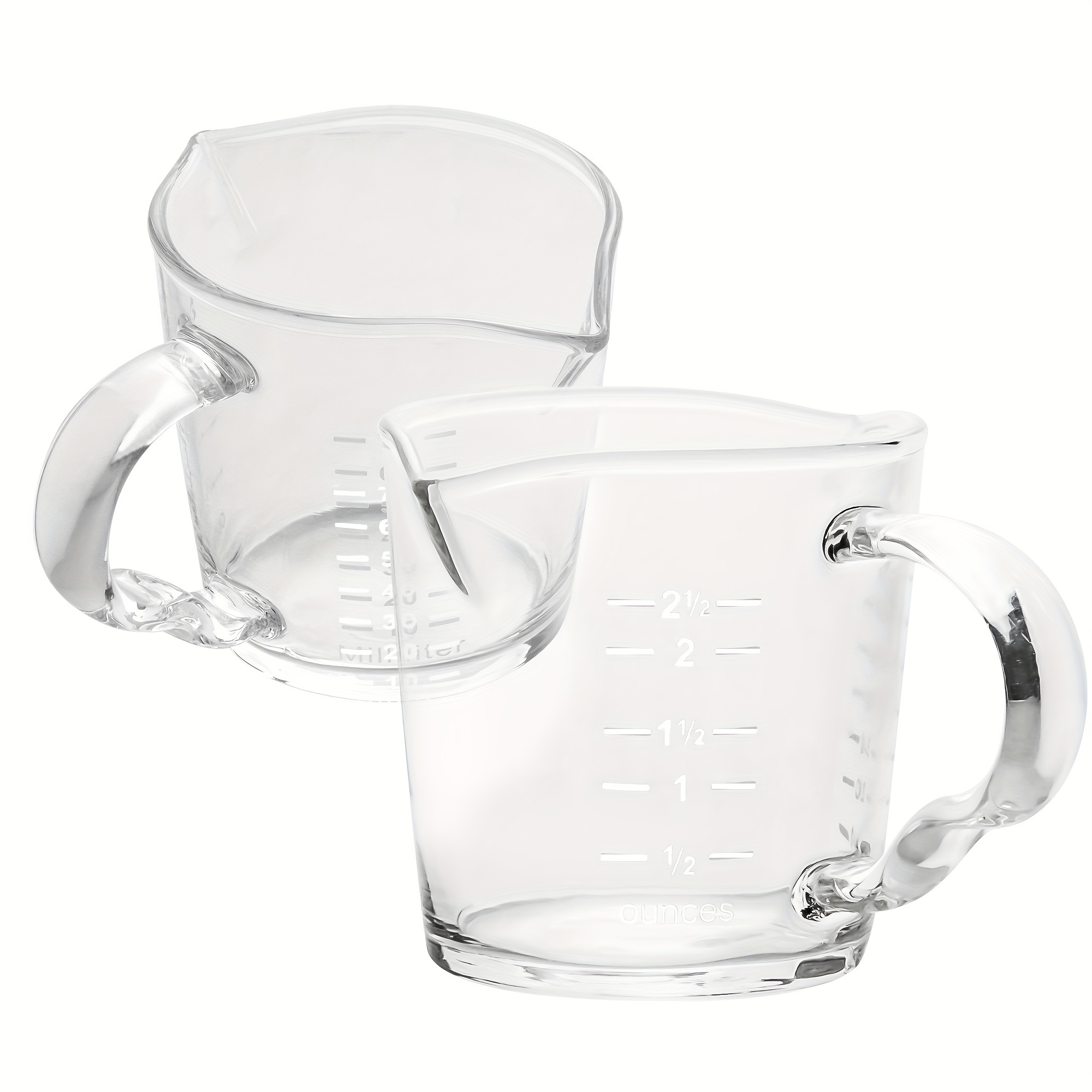 Glass Measuring Cup Clear Liquid Measuring Cups Glass - Temu