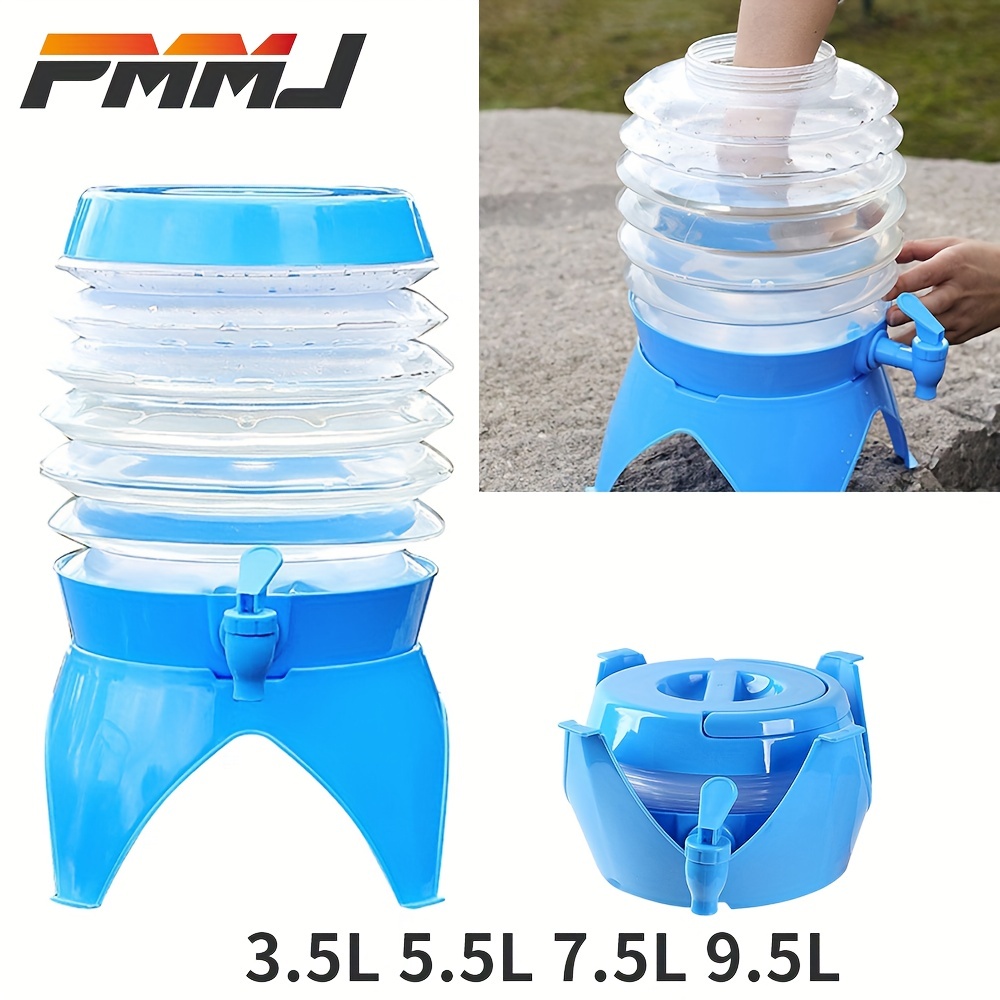 Lightweight BPA 5 Gallon 20 Liter Portable Water Storage Container, Sand