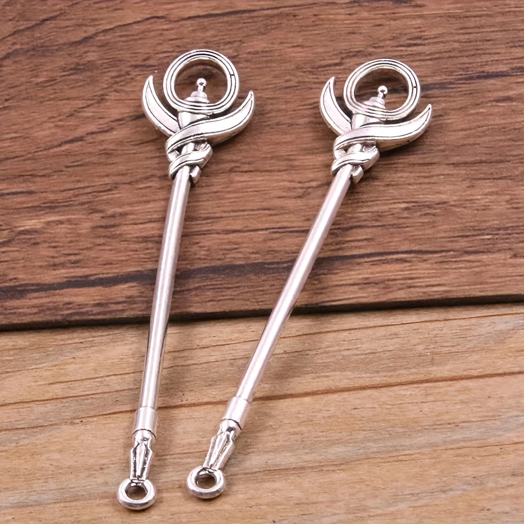 DIY Alloy Jewelry Accessories & Weapon Earrings