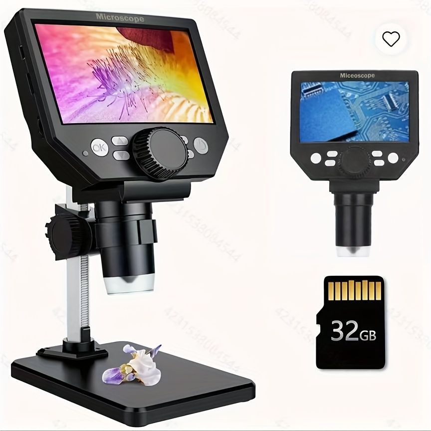 Accessoires de Microscope numérique Portable 1000x Zoom Portable