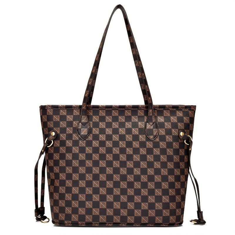 Louis Vuitton, Bags, Louis Vuitton Brown Lattice Favorite Mm Bag