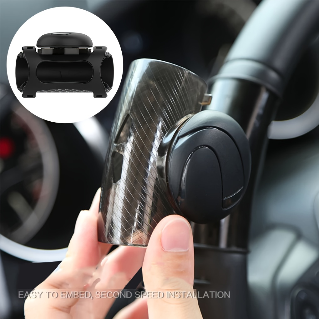 Booster de volant de voiture avec bouton rotatif, rotation à 360