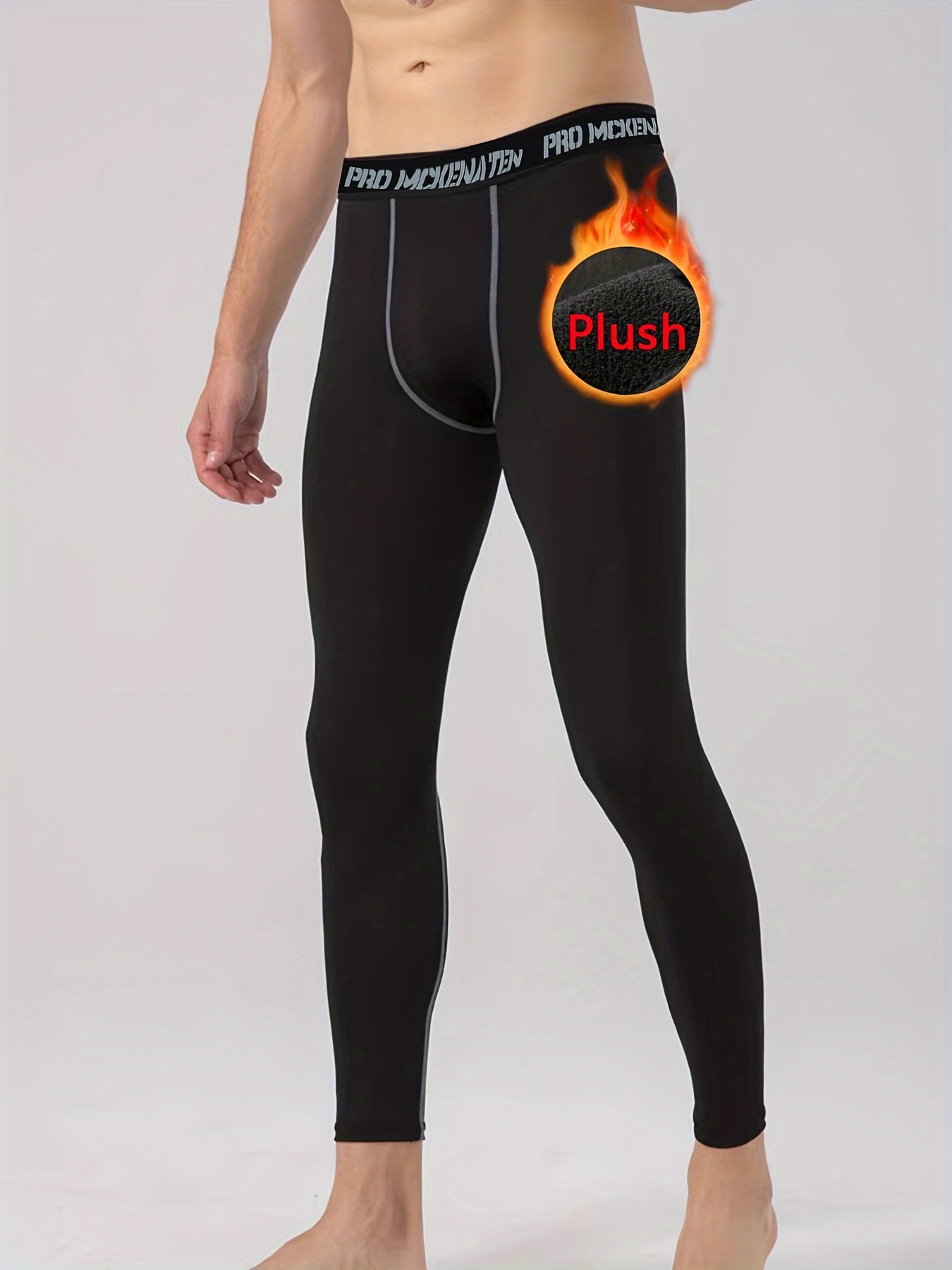 Mens Winter Thermal Leggings: Warm, Elastic, And Stretchy Winter