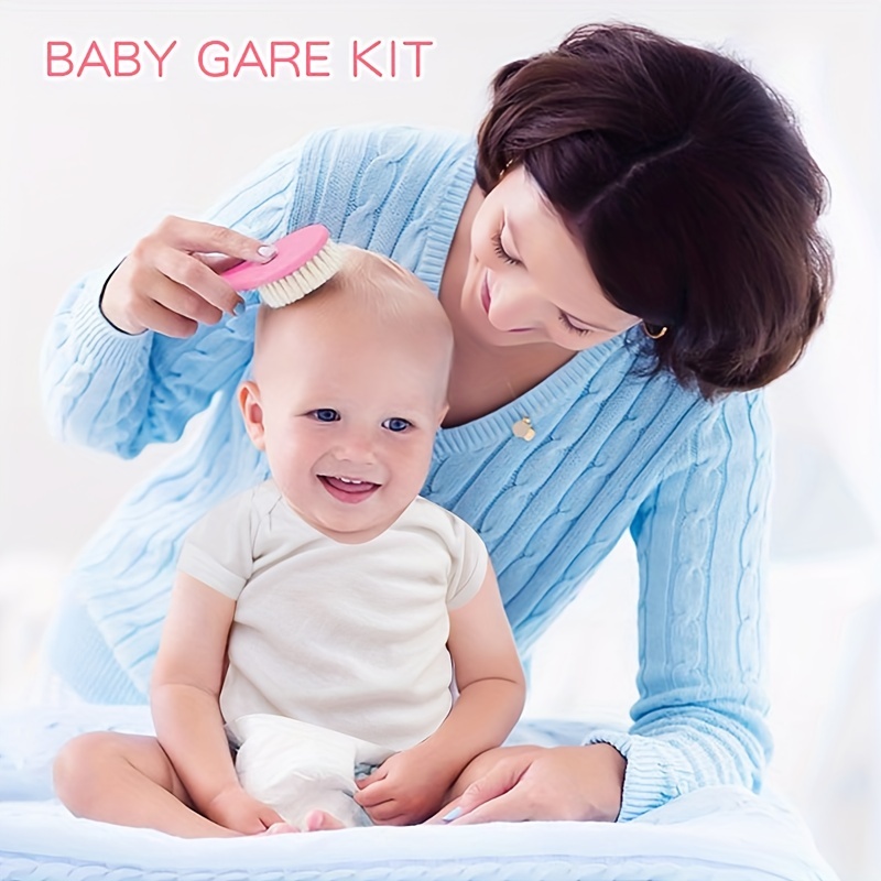 Kit de cuidado del bebé Irfora Kit de aseo portátil para bebés Juego de  cuidado de seguridad para bebés Cortaúñas Lima de uñas Cepillo Peine  Aspirador