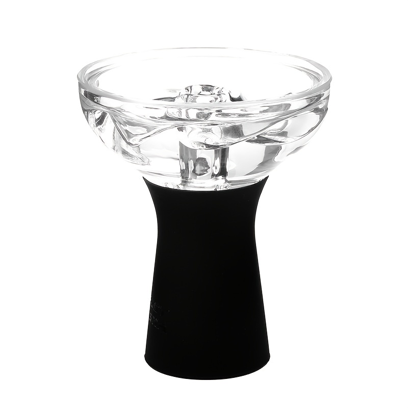 Glass Hookah Bowl Crystal Shisha Head Silicone Glass Hookah - Temu
