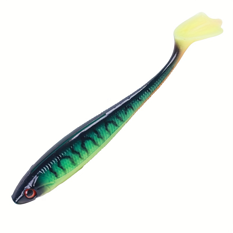 Assorted Color Soft Silicone Fishing Lure ±0.5 Realistic - Temu