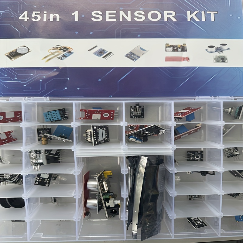 Kit sensori Arduino 45 in 1