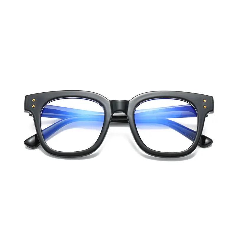 Schwarze oder klare Gläser, Blaulicht-Blockierbrillen, quadratische Brillen,  klare quadratische Brillen, Blue Blocker Nerd Glasses - Temu Germany
