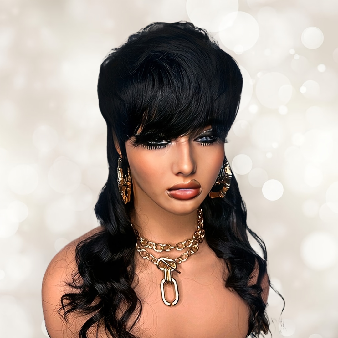 Mullet lace clearance wig