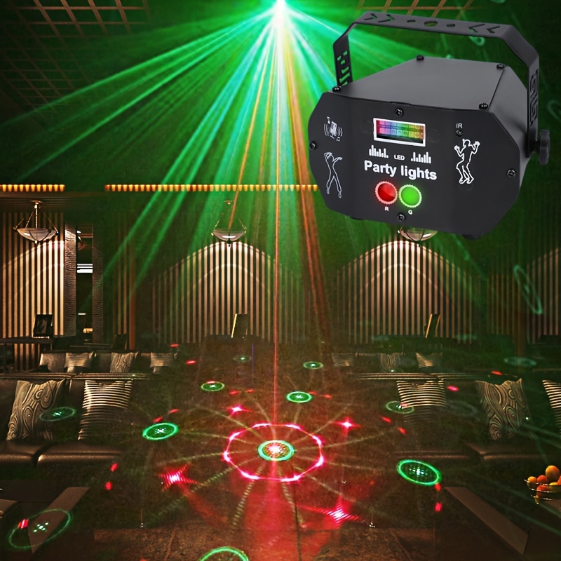 2pcs Led Party Strobe Lights Sound Activated Disco Ball Lights