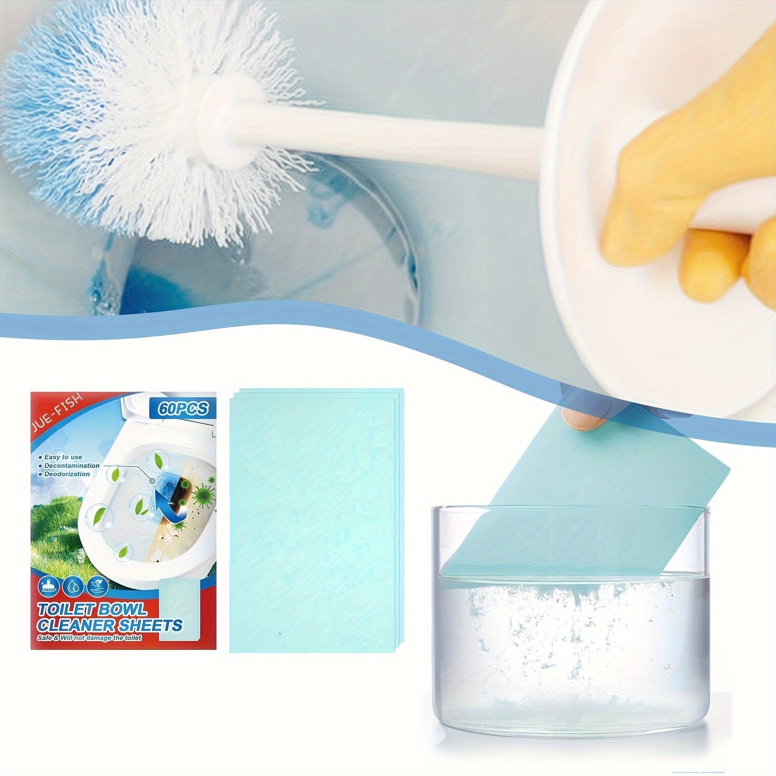 Toilet Cleaning Tablets, Solid Toilet Bowl Cleaning Effervescent Tablet,  Bathroom Remove Odor Deodorant Toilet Cleaning Supplies - Temu