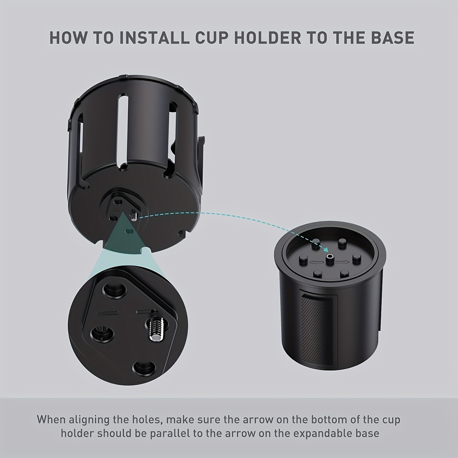 Expand Your Car Cup Holder: Upgraded Cup Holder Expander - Temu