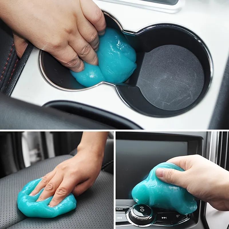 Multi-functional Cleaning Gel, Car Auto Cleaner, Dust Cleaner, Vent  Interior Detail Removal, Keyboard Computer Laptop Cleaning - Temu