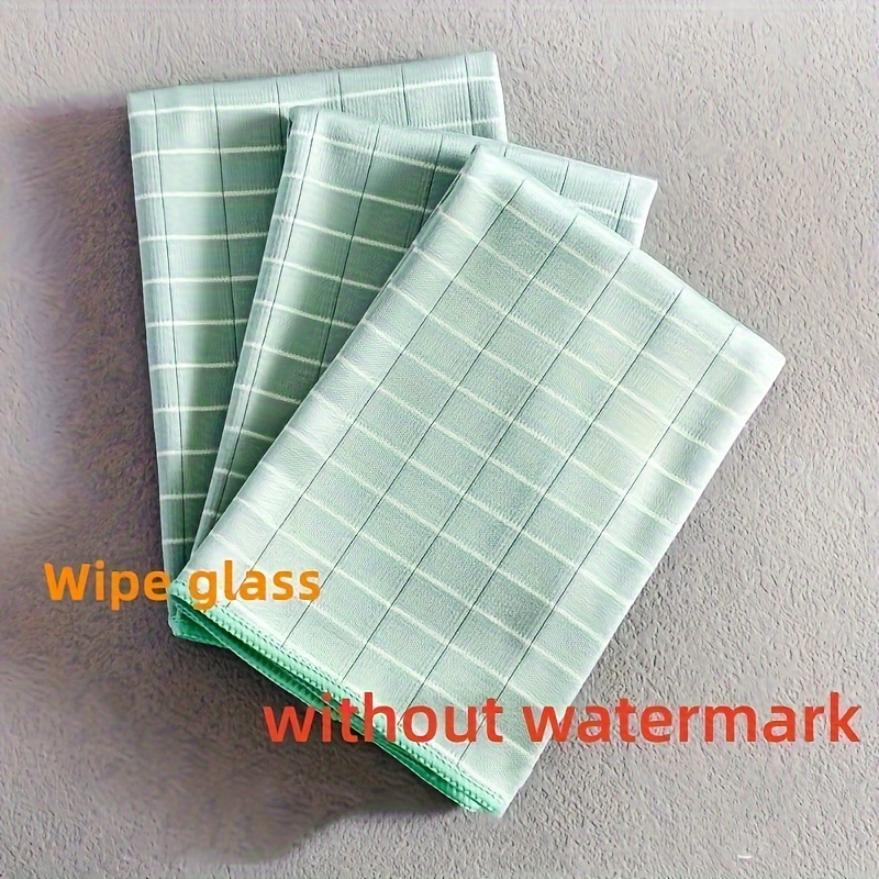 

2 5pcs, Absorbent Kitchen Towel For Glass That Leaves No Marks, Ideal For Cleaning Tables, Bowls, Mirrors, And More.