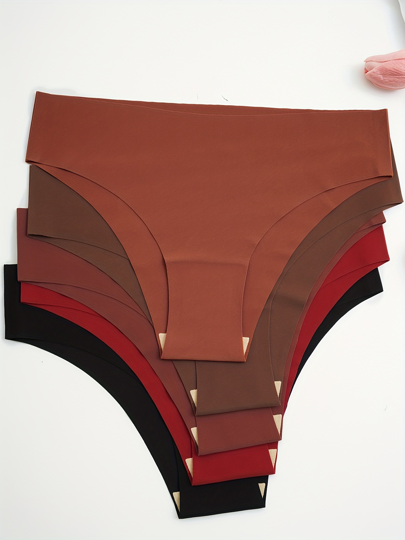 5pcs Disposable Triangular Cotton Briefs, Comfort & Breathable Intimates  Panties For Travel, Women's Lingerie & Underwear