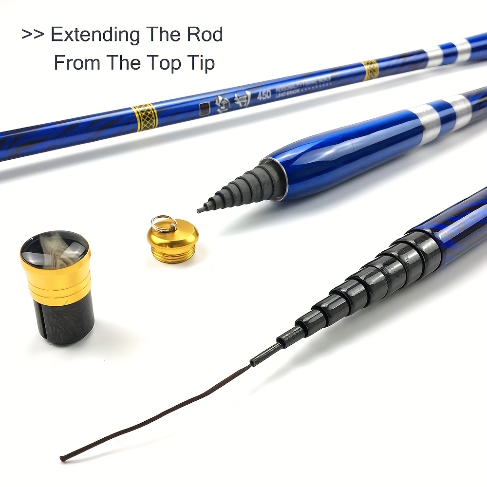 Ultra lightweight Carbon Fiber Telescopic Fishing Rod - Temu