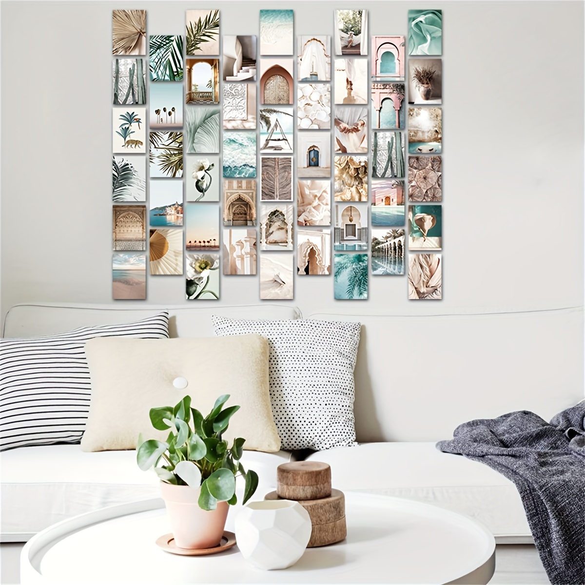 100 PCS Vintage Posters for Room Aesthetic, Wall Collage Kit