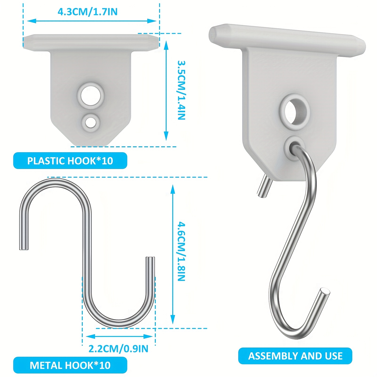 Ganci Tenda Campeggio A Forma S Ganci Tenda Campeggio A - Temu Italy