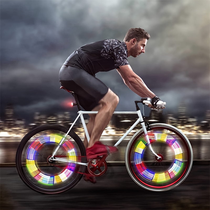 Reflective Bicycle Spoke Clips Night Riding Safety Mtb Bike - Temu