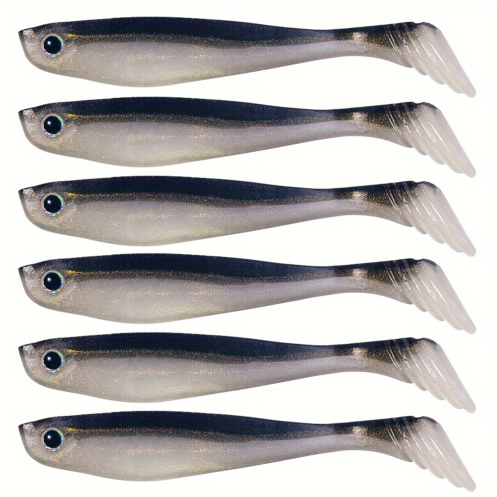 Soft Lures Sea Fishing Rubber Swimbait T tail Wobblers - Temu Canada