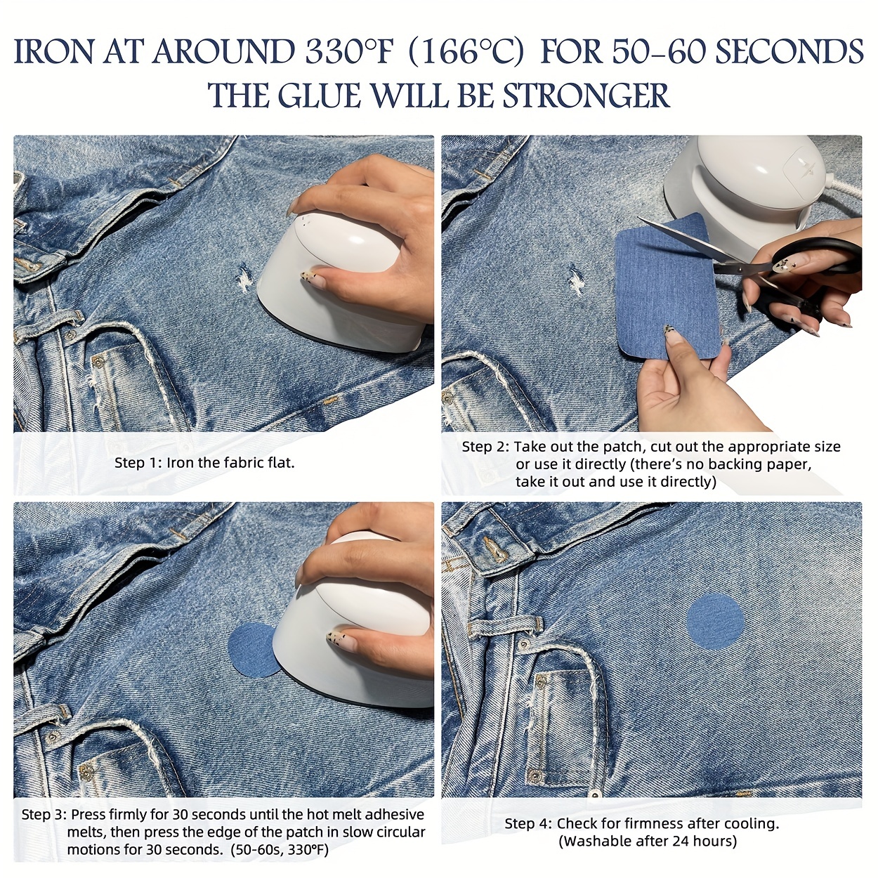Repair patches for jeans - Jean patches